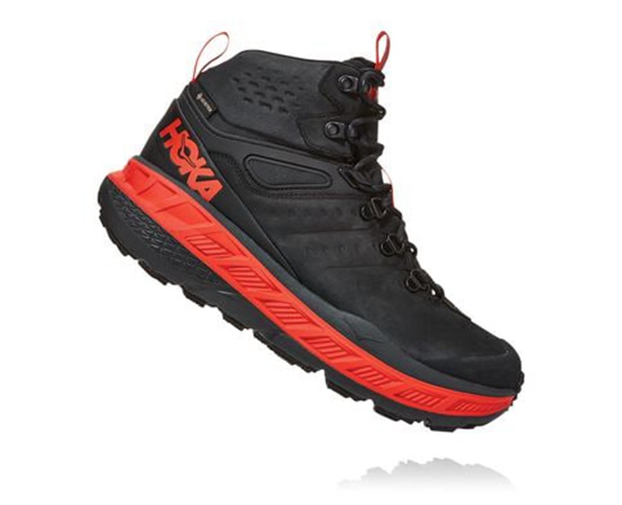 Hoka One One Vandresko Herre - Stinson Mid Gore-Tex - Sort - 175206BPF